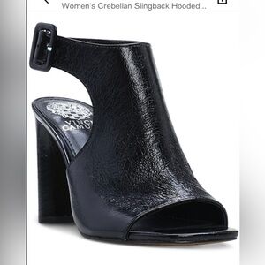 Vince Camuto Black Patent Leather Heels